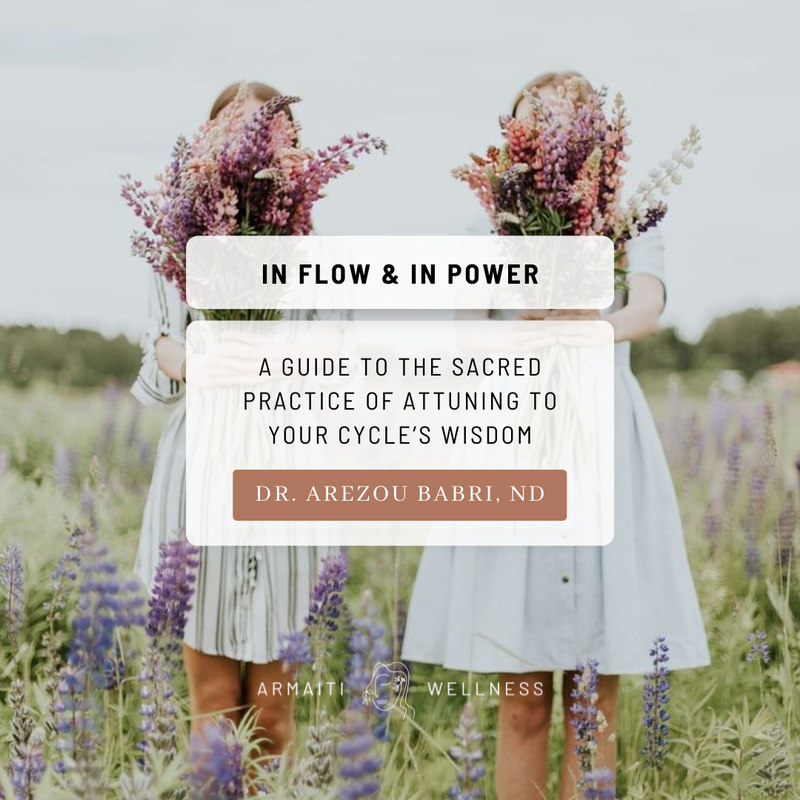 In Flow & In Power - A guide to the sacred practice of attuning to your cycle’s wisdom